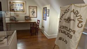 Stone Store Museum interior of Women's History artifacts